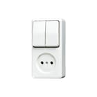 Jung - AP600 Combinatie schakelaar/wcd Comb Wcd 2Pol/Serie Opb