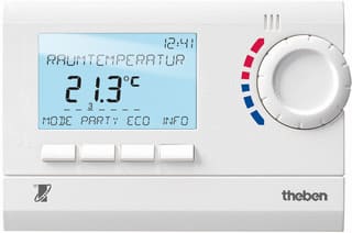 Theben - RAMSES Ruimteklokthermostaat klktherm 8509132
