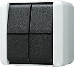 Jung - WG800 Installatieschakelaar Schak 1Pol + Wis Xd