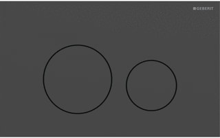 Geberit - Sigma40 Bedieningsplaat spoelsysteem Bed Pan Rnd Mzw