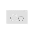 Geberit - Sigma40 Bedieningsplaat spoelsysteem Bed Pan Rnd Mwt