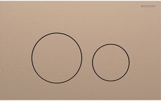 Geberit - Sigma40 Bedieningsplaat spoelsysteem Bed Pan Rnd Rgd
