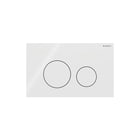 Geberit - Sigma40 Bedieningsplaat spoelsysteem Bed Pan Sq Wt
