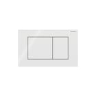 Geberit - Sigma40 Bedieningsplaat spoelsysteem Bed Pan Sq Wt