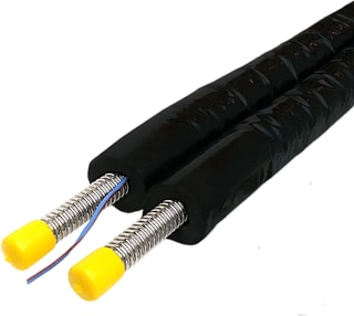 Dynamic Way - GreenFlex Voorgeïsoleerde metalen buis Ubel Dynamic W Dubb 25Mm Ro15