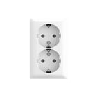 ABB Busch-Jaeger - AP Wandcontactdoos (WCD schakelmat.) Wcd Ra Kv Dub Opb Alp Wt