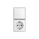 ABB Busch-Jaeger - AP Combinatie schakelaar/wcd Comb Ra Kv Wis Opb Alpwt