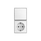 ABB Busch-Jaeger - AP Combinatie schakelaar/wcd Comb Ra Kv Wis Opb B-Ap Wit