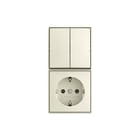 ABB Busch-Jaeger - AP Combinatie schakelaar/wcd Comb Ra Kv Opb B-Ap Wit