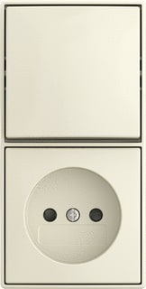 ABB Busch-Jaeger - AP Combinatie schakelaar/wcd Comb Kv Wis Opb B-Ap Wit