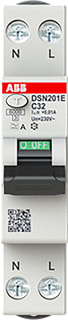 ABB - System pro M compact DS202CR Aardlekautomaat Diff.Autom Ds202Crm 2P B20