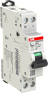 ABB - System pro M compact DSN201E Aardlekautomaat Aardlaut B13 A30