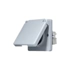 Jung - WG600 Wandcontactdoos (WCD schakelmat.) Wcd Ra Klapd Schrf