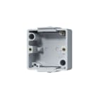 Jung - WG600 Opbouwbak inbouwschakelmateriaal Onderkast 1V 2X Pvc