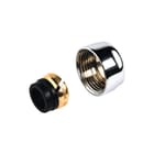 VASCO - Radiatorkoppeling Kop 3/4 Buis Cu 15Mm Chr