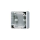 Jung - WG800 Opbouwbak inbouwschakelmateriaal Onderkast 1V 2X Pvc
