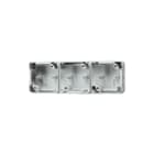 Jung - WG800 Opbouwbak inbouwschakelmateriaal Ondkst 3V H 5Pvc Xd
