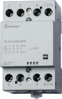 Finder - 22 Magneetschakelaar Magneetschak 4V 40A 24Vuc