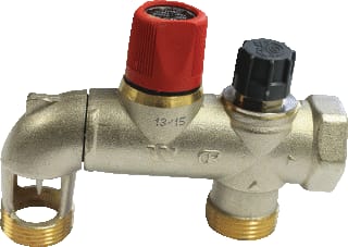 Inventum Technologies - APPENDAGE Boileraansluitgroep Inlaatcombi 1" 400-500Lt