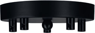 Bailey - Ceiling Cup Mech. toebeh. verlichtingsarmatuur Plafondkap Metaal Zw 5