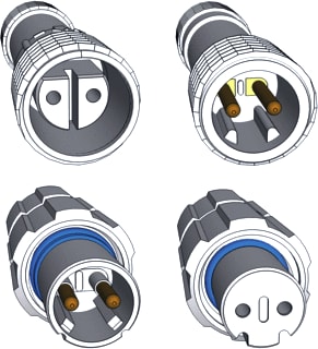 MK - Quickfix Elektr. toebeh. v verlichtingsarm. Adapterset Outdoor