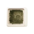 Jung - CD500 Opbouwbak inbouwschakelmateriaal Opbouwkap 1-Voudig Wit Cd
