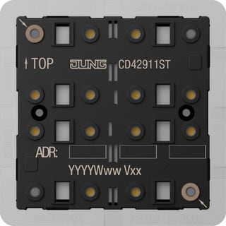 Jung - Tastsensor bussysteem knx tstrmod uni 1vd cd