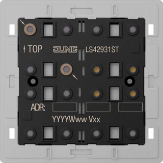 Jung - Tastsensor bussysteem Knx Tstrmod Uni 3Vd Ls