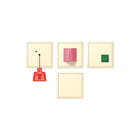 Jung - Miva schakelmateriaal miva-set ls blanc (32001)