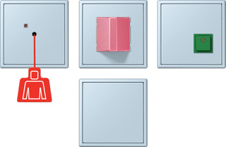 Jung - Miva schakelmateriaal miva-set ls outrem 32022