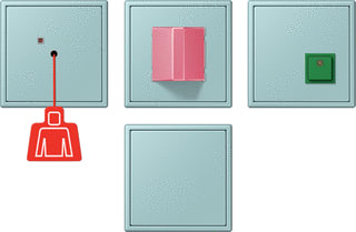 Jung - Miva schakelmateriaal miva-set ls clair 32033