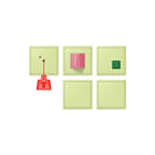 Jung - Miva schakelmateriaal miva-set +ups ls gn 32053