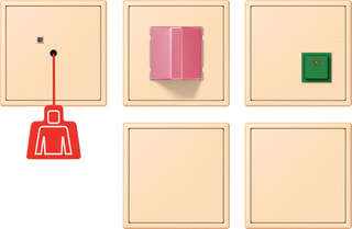 Jung - Miva schakelmateriaal miva-set +ups ls gl 32060