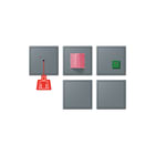 Jung - Miva schakelmateriaal miva-set +ups ls gr 4320h