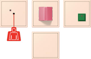 Jung - Miva schakelmateriaal miva-set ls  p?le (32082)