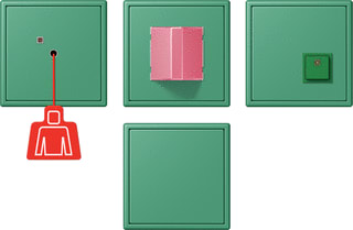 Jung - Miva schakelmateriaal miva-set ls vert 59 4320g