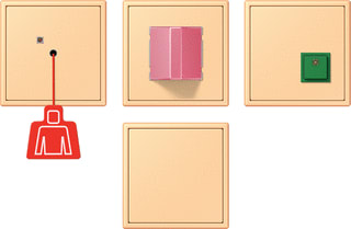 Jung - Miva schakelmateriaal miva-set ls ts 4320p