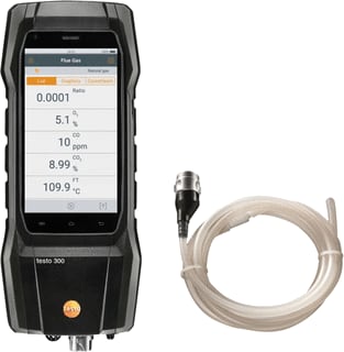 Testo - Rookgasanalysemeter 300 Black Edition