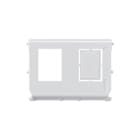 Jung - Basiselement Inzetplaat schakelmateriaal Montinzst 2Xmj Cat5-Afg