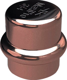 Conex Bänninger - MaxiPro Fitting met 1 aansluiting Eindkap 1/4 Zk3