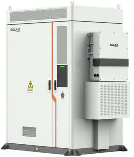 Solax - AELIO Commercial storage DC Energie opslag systeem Solax Air 200Kwh/60Kw Dc