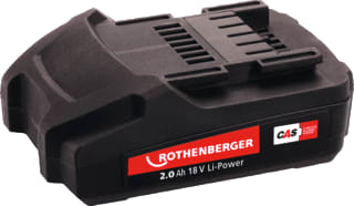 Rothenberger - Accupack elektrisch gereedschap Ro Bp18/2 Accu 18V/2,0Ah
