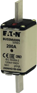 Eaton - Bussmann Smeltpatroon (mes) 200Nhg1Bi-690