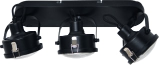 KS Verlichting - Satellite Plafond-/wandarmatuur 3 Zwart