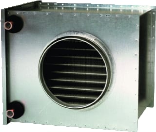 Inatherm - NHH-D Kanaalverwarmer indirect gestookt Naverw. 315-3-2.5-S
