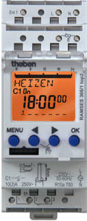 Theben - RAMSES Ruimteklokthermostaat Klok 366/1 Top2