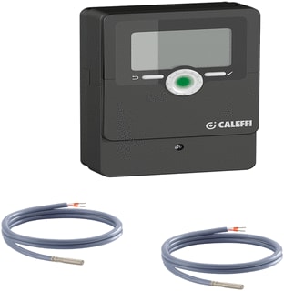 Caleffi - Toeb./onderd. ruimte(klok)thermost. 161010