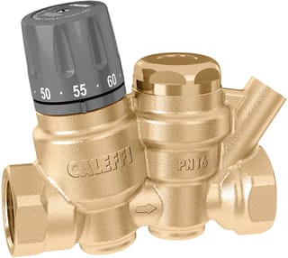 Caleffi - Thermostatische reg.afsl. warmtapw. thrmrgafs 116150