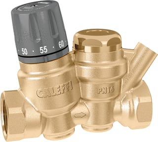 Caleffi - Thermostatische reg.afsl. warmtapw. thrmrgafs 116140