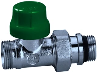 Caleffi - Radiatorafsluiter radafsl 233402